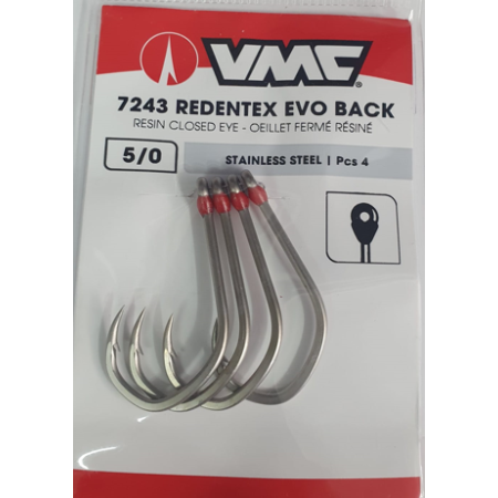 Anzuelos VMC Redentex + Back B 7243CT - X-Strong - Pesca al Vivo