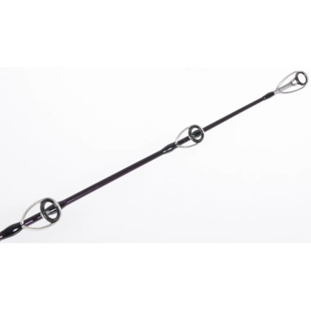 Guías Fuji K de doble soporte de la Hart Toro Taktik Popping FK, para evitar enredos de la trenzada en el lance