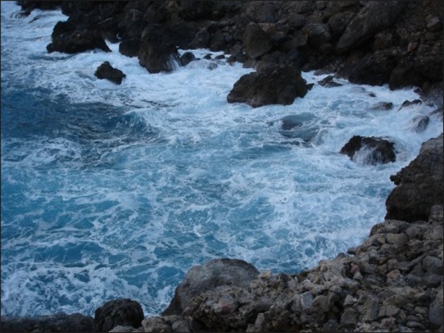 la pesca del sargo en acantilados