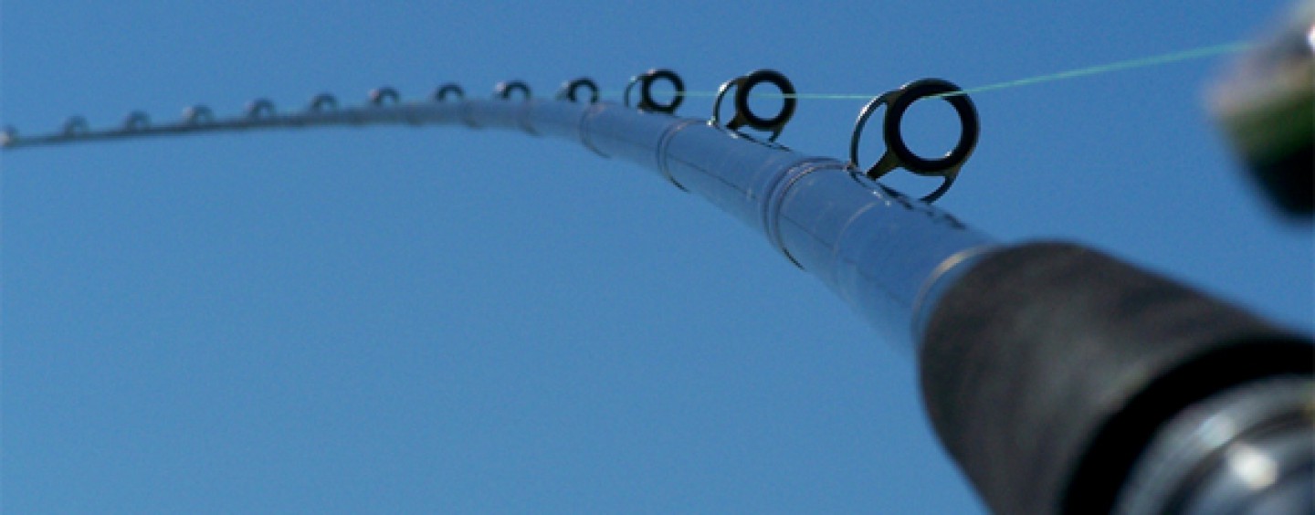 preparar caña de pesca