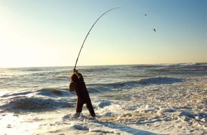 pesca de lenguado a surfcasting