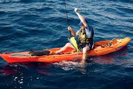 pesca en kayak
