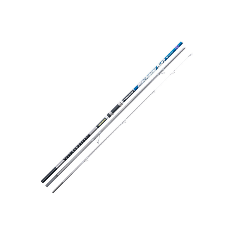 Caña de surfcasting tubular Yokozuna Blackstar Surf de 4,20 m con potencia 100-200 g