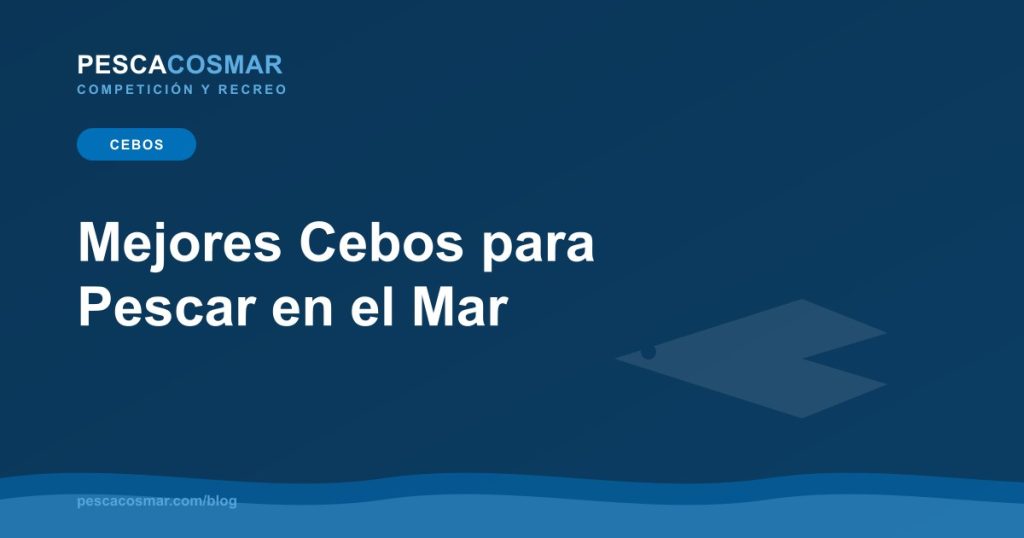 Mejores Cebos para Pescar en el Mar